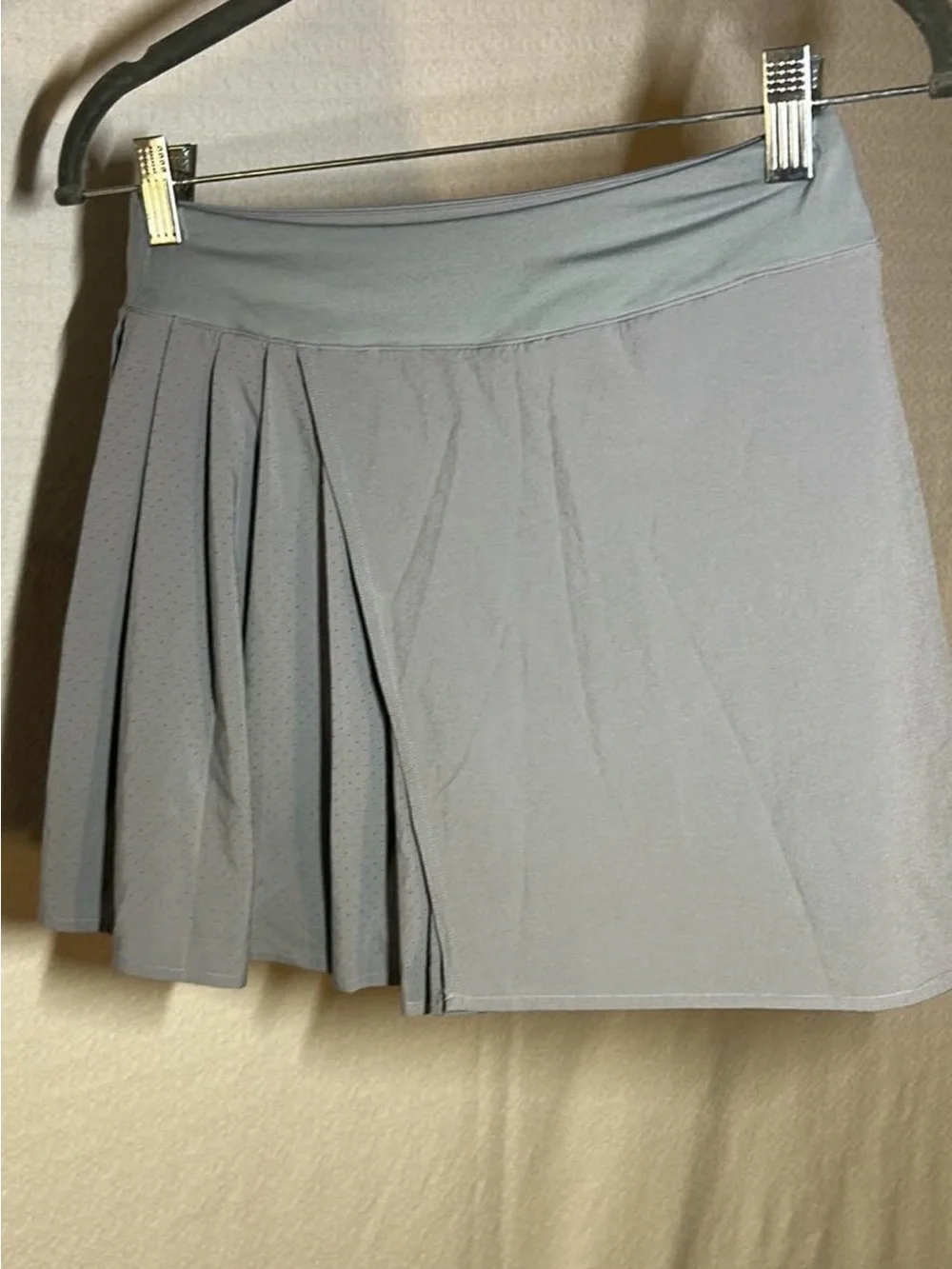lululemon athletica Gray Performance Skort with Built-in Shorts